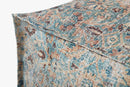 Loloi Poufs Collection - POUF Machine Woven Rug in Gold (LPF0025)