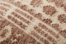 Loloi Poufs Collection - POUF Hand Woven Rug in Beige (LPF0015)