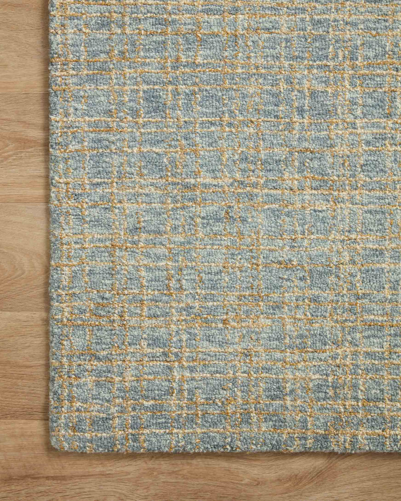 Chris Loves Julia x Loloi Polly Collection - Contemporary Hand Tufted Rug in Blue & Sand (POL-03)