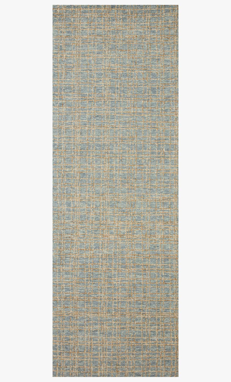 Chris Loves Julia x Loloi Polly Collection - Contemporary Hand Tufted Rug in Blue & Sand (POL-03)
