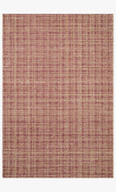Chris Loves Julia x Loloi Polly Collection - Contemporary Hand Tufted Rug in Berry & Natural (POL-03)