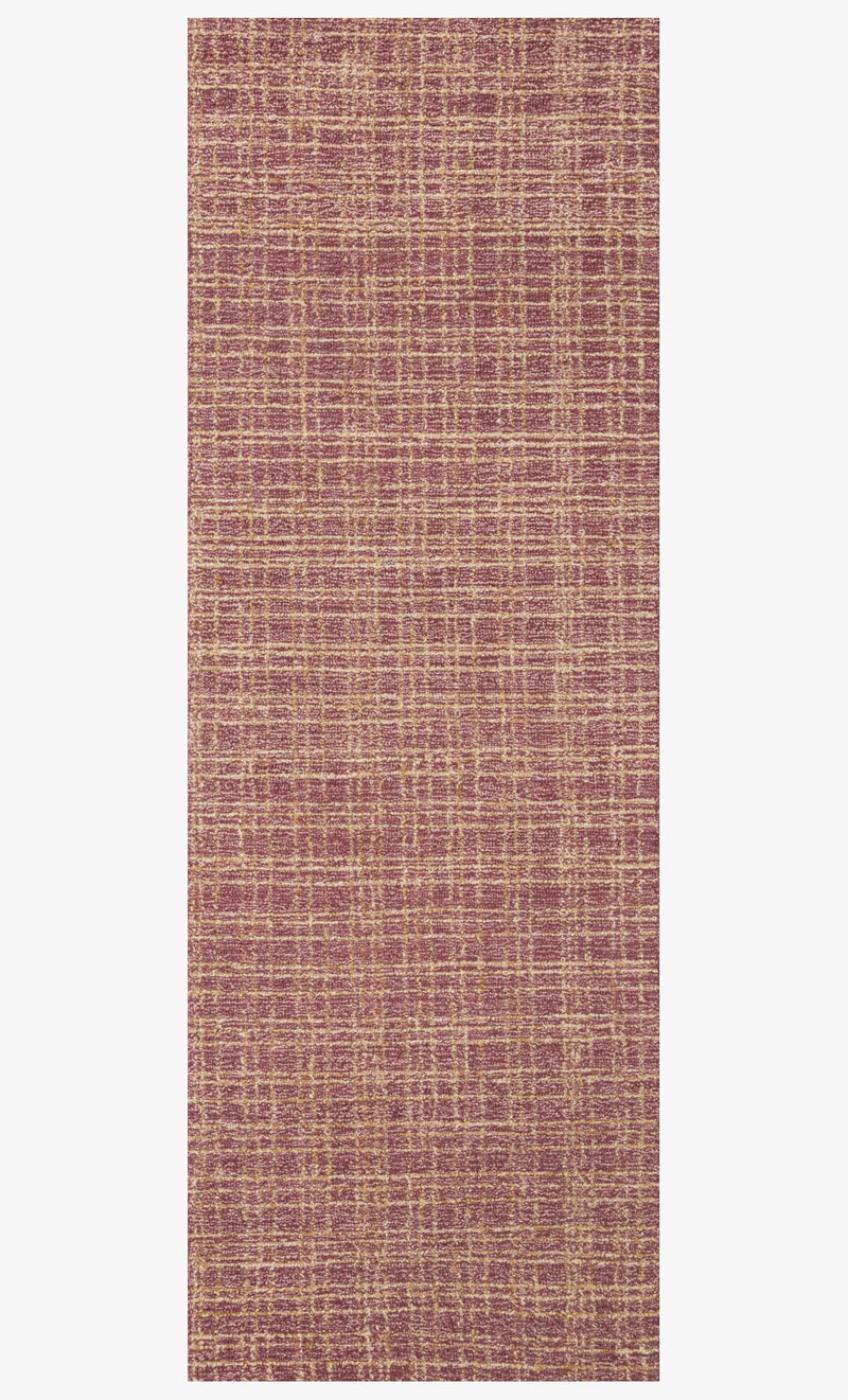 Chris Loves Julia x Loloi Polly Collection - Contemporary Hand Tufted Rug in Berry & Natural (POL-03)