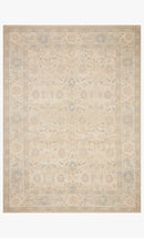 Loloi Priya Collection - Transitional Hand Woven Rug in Natural & Blue (PRY-05)