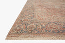 Loloi Priya Collection - Transitional Hand Woven Rug in Brick & Navy (PRY-07)