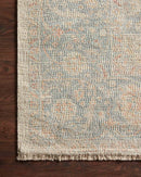 Loloi Priya Collection - Transitional Hand Woven Rug in Bone & Bluestone (PRY-08)
