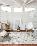 Loloi Promenade Collection - Contemporary Hand Stitched Rug in Grey (PO-02)
