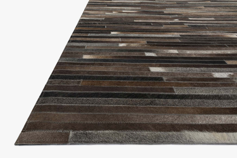 Loloi Promenade Collection - Contemporary Hand Stitched Rug in Charcoal (PO-03)