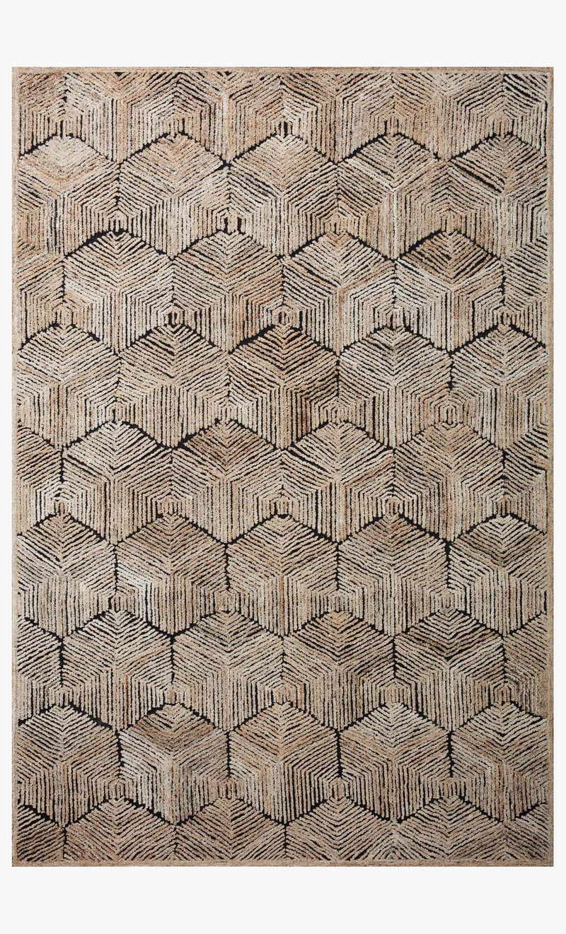 Loloi Prescott Collection - Contemporary Hooked Rug in Beige (PRE-02)