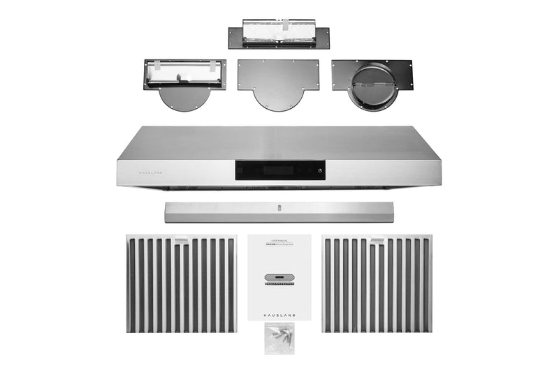 Hauslane 30-Inch Under Cabinet Touch Control Range Hood with Stainless Steel Filters in Stainless Steel (UC-PS18SS-30)