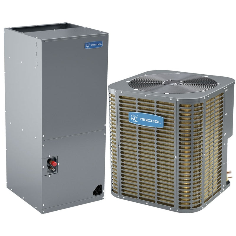 MRCOOL ProDirect Series - Central Heat Pump & Air Conditioner Split System - 1.5 Ton, 14 SEER, 18K BTU - Multiposition