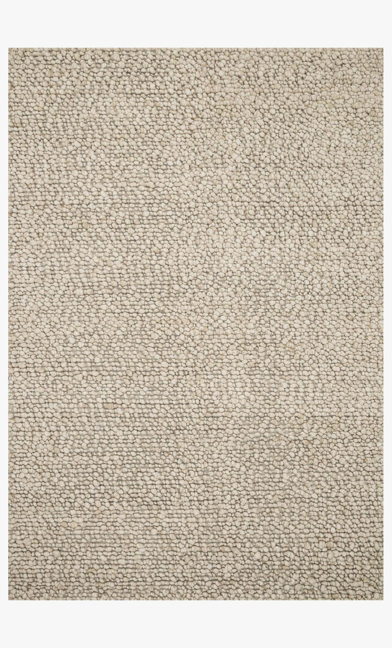Loloi Quarry Collection - Contemporary Hand Woven Rug in Oatmeal (QU-01)