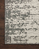 Loloi II Rainier Collection - Indoor/Outdoor Power Loomed Rug in Ivory & Grey (RAI-01)