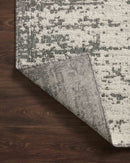 Loloi II Rainier Collection - Indoor/Outdoor Power Loomed Rug in Ivory & Grey (RAI-01)