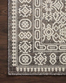 Loloi II Rainier Collection - Indoor/Outdoor Power Loomed Rug in Pebble & Ivory (RAI-02)