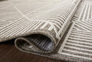 Loloi II Rainier Collection - Indoor/Outdoor Power Loomed Rug in Natural & Ivory (RAI-03)