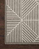 Loloi II Rainier Collection - Indoor/Outdoor Power Loomed Rug in Natural & Ivory (RAI-03)