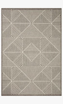 Loloi II Rainier Collection - Indoor/Outdoor Power Loomed Rug in Natural & Ivory (RAI-03)
