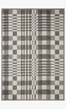 Loloi II Rainier Collection - Indoor/Outdoor Power Loomed Rug in Ivory & Pebble (RAI-04)