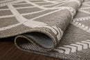 Loloi II Rainier Collection - Indoor/Outdoor Power Loomed Rug in Natural & Ivory (RAI-05)