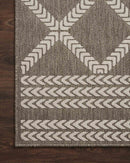 Loloi II Rainier Collection - Indoor/Outdoor Power Loomed Rug in Natural & Ivory (RAI-05)