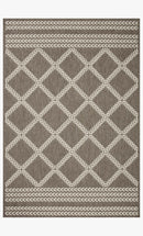 Loloi II Rainier Collection - Indoor/Outdoor Power Loomed Rug in Natural & Ivory (RAI-05)
