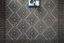 Loloi II Rainier Collection - Indoor/Outdoor Power Loomed Rug in Grey & Charcoal (RAI-06)