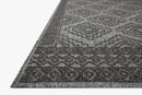 Loloi II Rainier Collection - Indoor/Outdoor Power Loomed Rug in Grey & Charcoal (RAI-06)