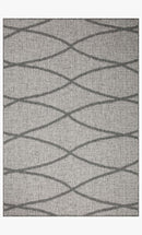 Loloi II Rainier Collection - Indoor/Outdoor Power Loomed Rug in Dove & Grey (RAI-07)