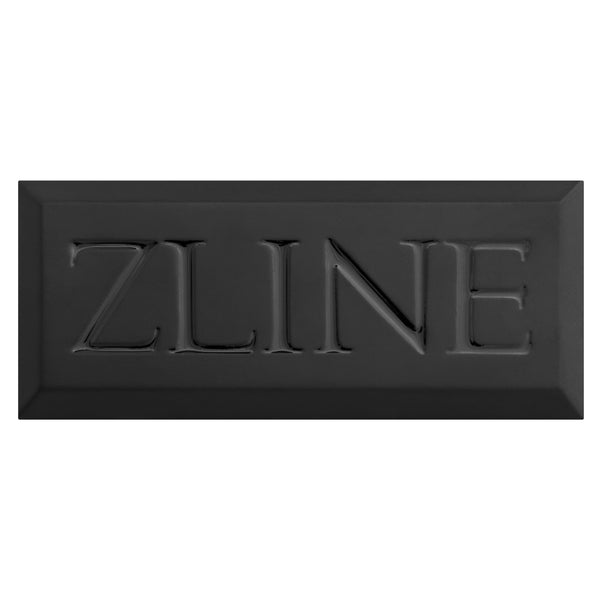 ZLINE Autograph Edition Badge Sample in Matte Black