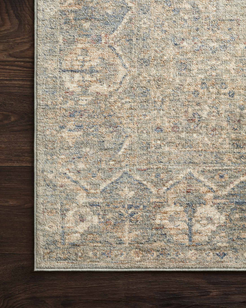 Loloi Revere Collection - Traditional Power Loomed Rug in Mist (REV-02)