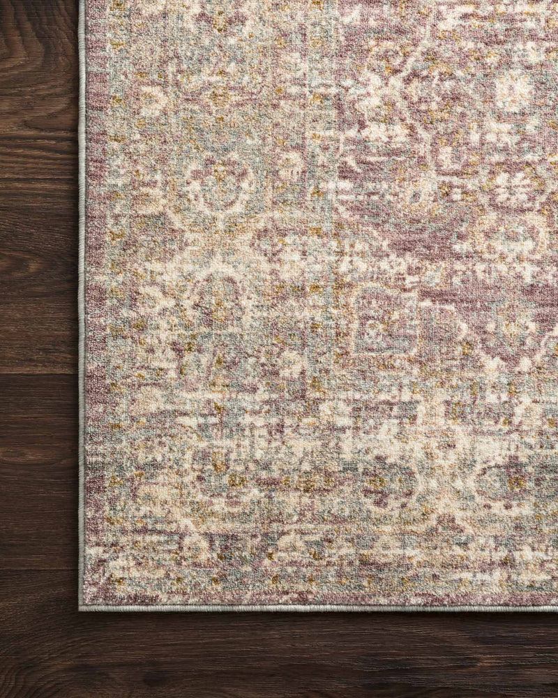 Loloi Revere Collection - Traditional Power Loomed Rug in Lilac (REV-05)