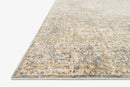 Loloi Revere Collection - Traditional Power Loomed Rug in Granite & Blue (REV-08)