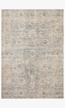 Loloi Revere Collection - Traditional Power Loomed Rug in Light Blue (REV-09)