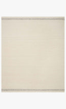 Loloi Reyla Collection - Contemporary Hand Woven Rug in Ivory & Silver (RLA-01)