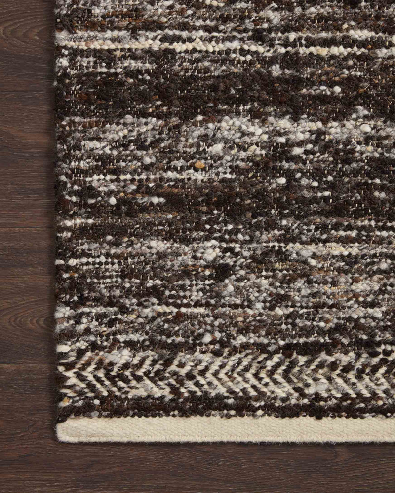 Loloi Reyla Collection - Contemporary Hand Woven Rug in Mocha & Ivory (RLA-01)