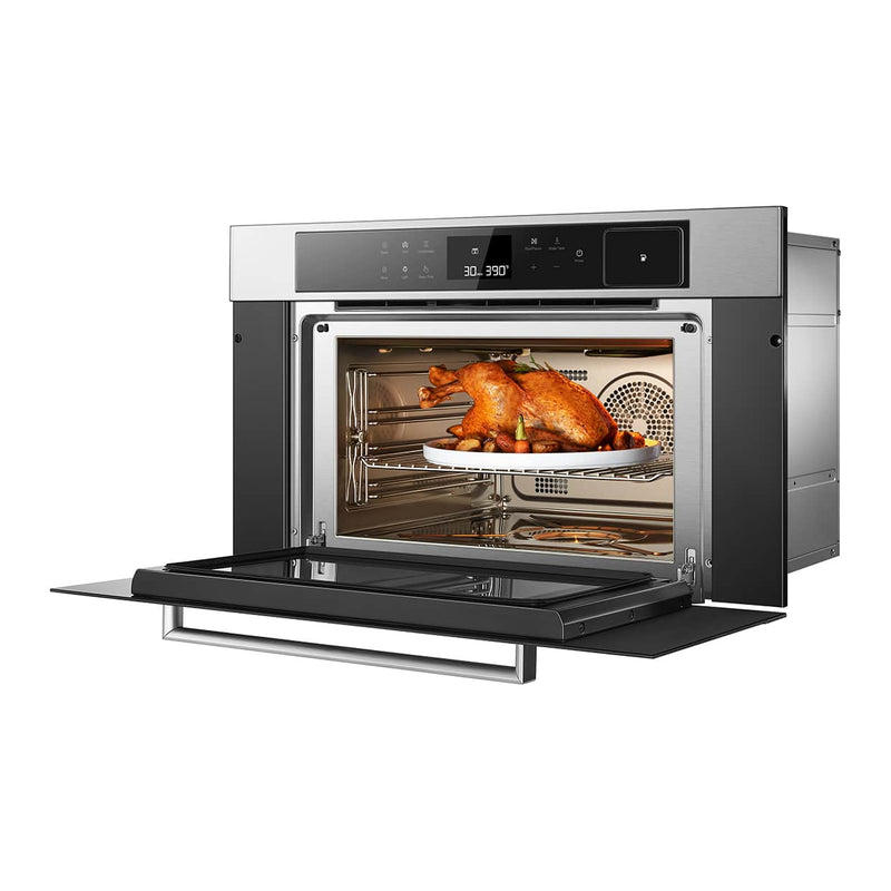 ROBAM 30-Inch  Built-In Convection Wall Oven with Air Fry & Steam Cooking in Stainless Steel (ROBAM-CQ762S)