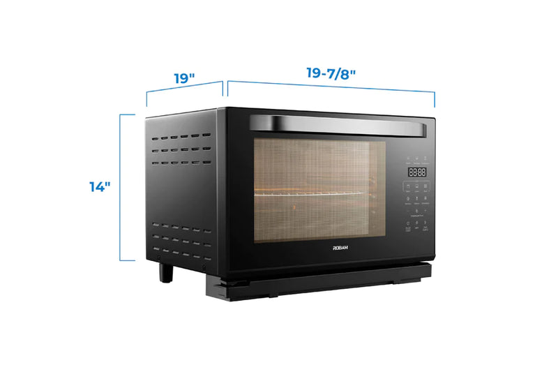 ROBAM 20-Inch Portable Steam Convection Toaster Oven in Black (ROBAM-CT761)