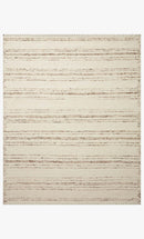 Loloi Roman Collection - Contemporary Hand Woven Rug in Ivory & Pebble (ROM-02)