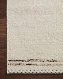 Loloi Roman Collection - Contemporary Hand Woven Rug in Ivory & Granite (ROM-03)