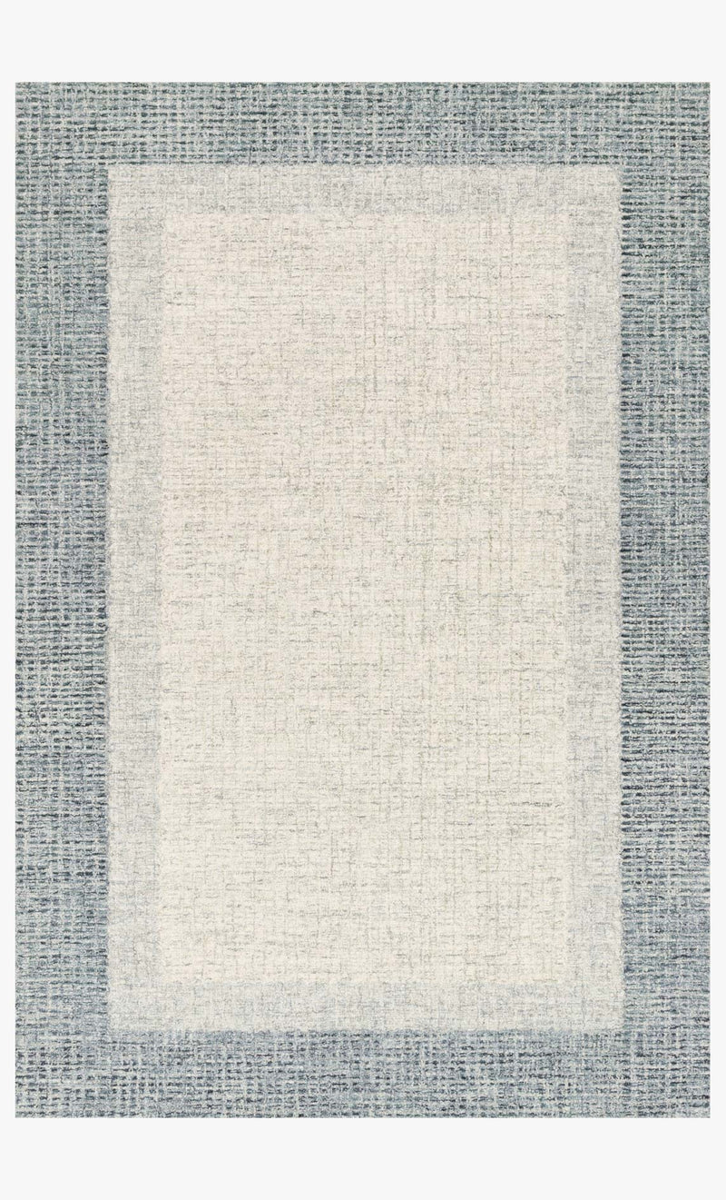 Loloi Rosina Collection - Contemporary Hand Tufted Rug in Grey & Blue (ROI-01)