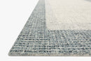 Loloi Rosina Collection - Contemporary Hand Tufted Rug in Grey & Blue (ROI-01)