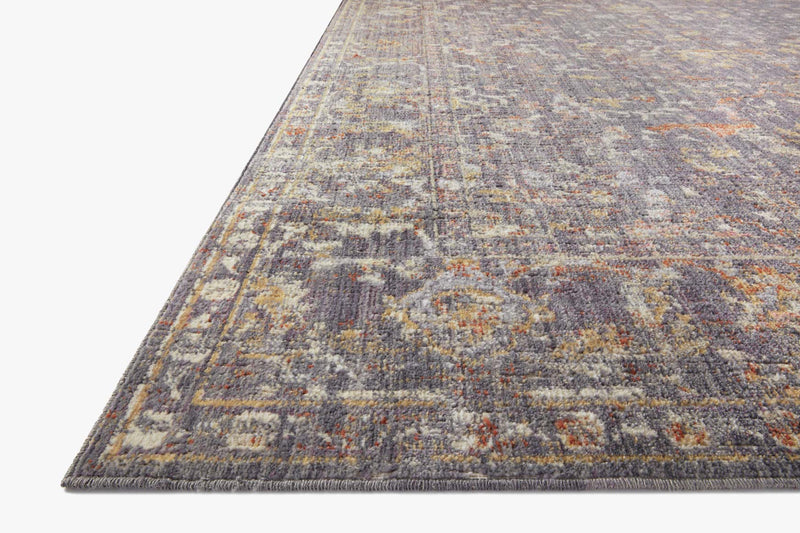 Chris Loves Julia x Loloi - Rosemarie Collection - Traditional Power Loomed Rug in Graphite (ROE-04)
