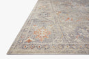 Chris Loves Julia x Loloi - Rosemarie Collection - Traditional Power Loomed Rug in Oatmeal & Lavender (ROE-05)