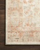 Loloi II Rosette Collection - Traditional Power Loomed Rug in Ivory & Terracotta (ROS-03)