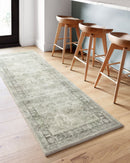 Loloi II Rosette Collection - Traditional Power Loomed Rug in Steel & Graphite (ROS-04)