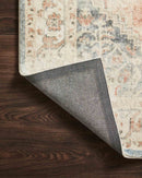 Loloi II Rosette Collection - Traditional Power Loomed Rug in Clay & Ivory (ROS-06)