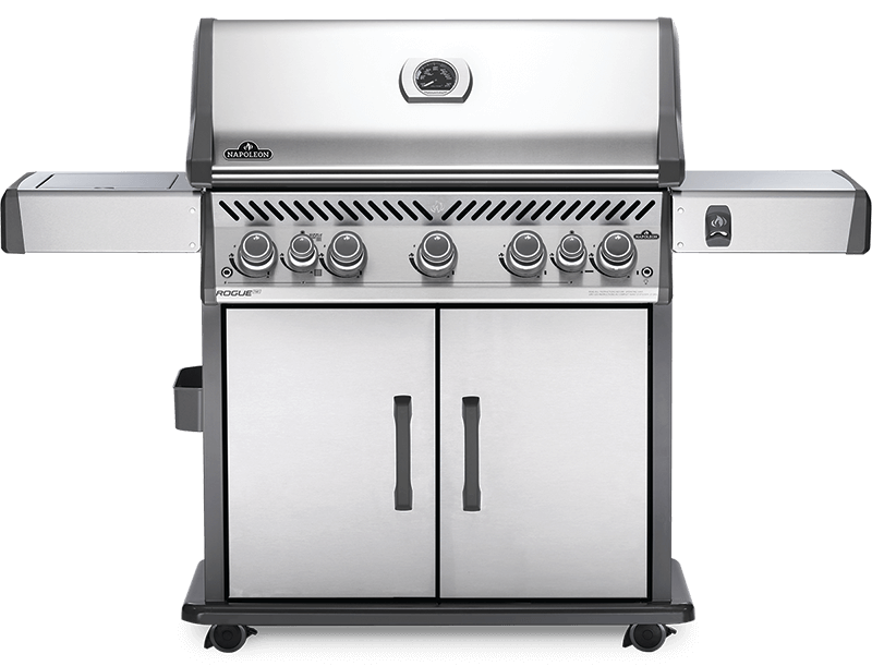 Napoleon 66-Inch Rogue SE 625 RSIB Propane Gas Grill with Infrared Side and Rear Burners in Stainless Steel (RSE625RSIBPSS-1)
