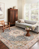 Loloi II Saban Collection - Traditional Power Loomed Rug in Blue (SAB-01)