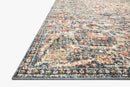 Loloi II Saban Collection - Traditional Power Loomed Rug in Blue & Spice (SAB-02)