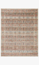 Loloi II Saban Collection - Traditional Power Loomed Rug in Sand & Rust (SAB-05)